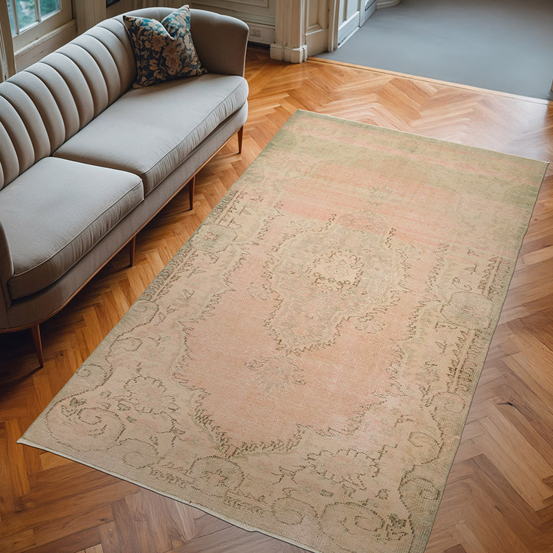 El Dokuma Vintage Halı - 162 cm x 277 cm - K0083796