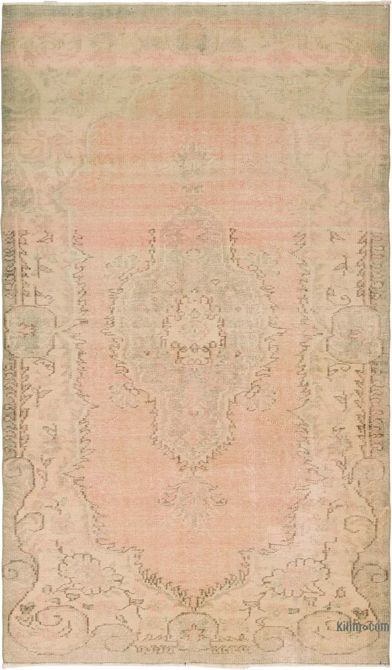 El Dokuma Vintage Halı - 162 cm x 277 cm - K0083796