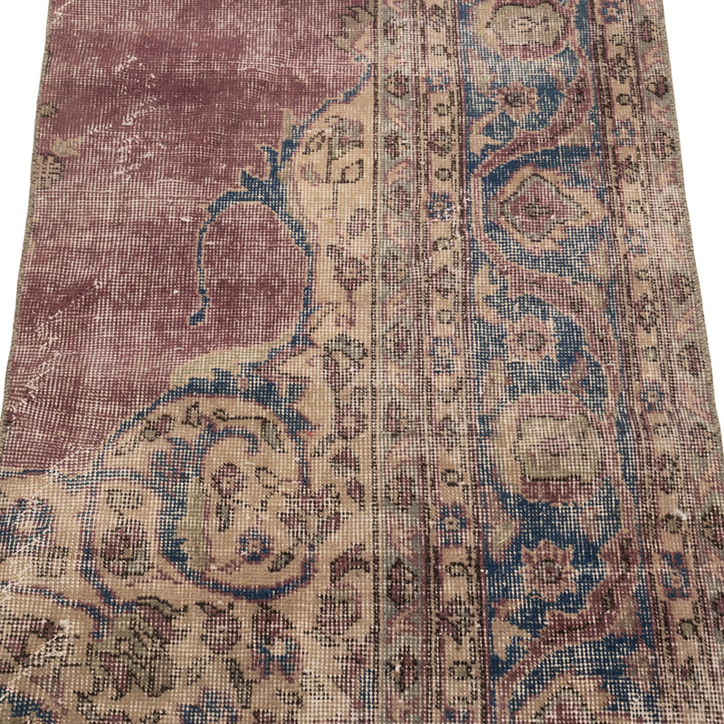 Vintage Turkish Hand-Knotted Rug - 2' 5" x 5' 7" (29" x 67") - K0083797