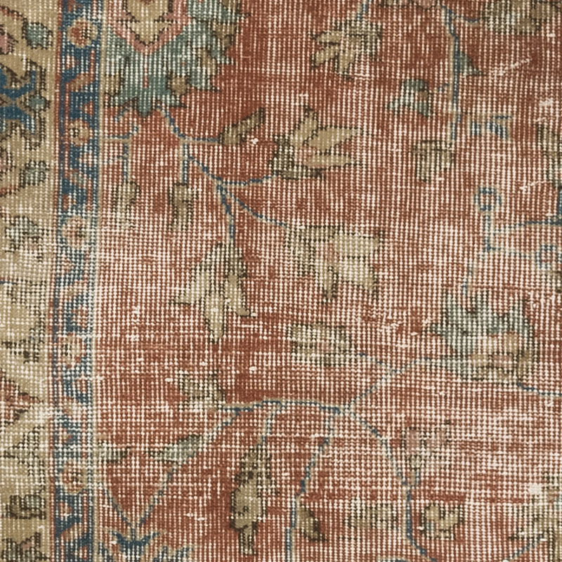 Vintage Turkish Hand-Knotted Rug - 2' 5" x 4' 9" (29" x 57") - K0083798