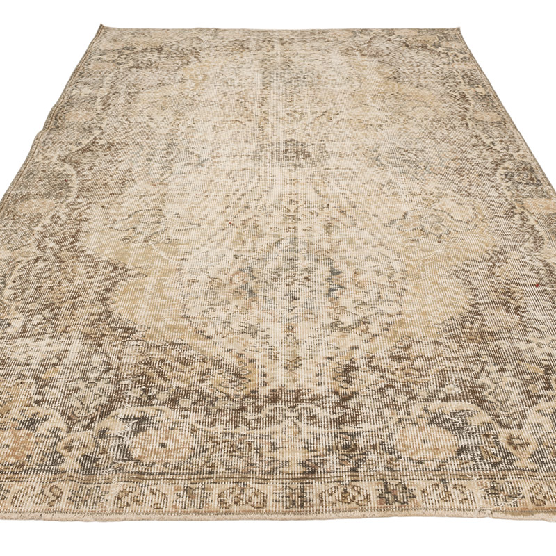 El Dokuma Vintage Halı - 150 cm x 261 cm - K0083799