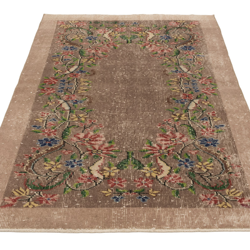 Vintage Turkish Hand-Knotted Rug - 3' 4" x 6'  (40" x 72") - K0083800