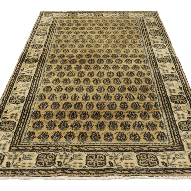 Vintage Turkish Hand-Knotted Rug - 3' 10" x 6' 11" (46" x 83") - K0083801