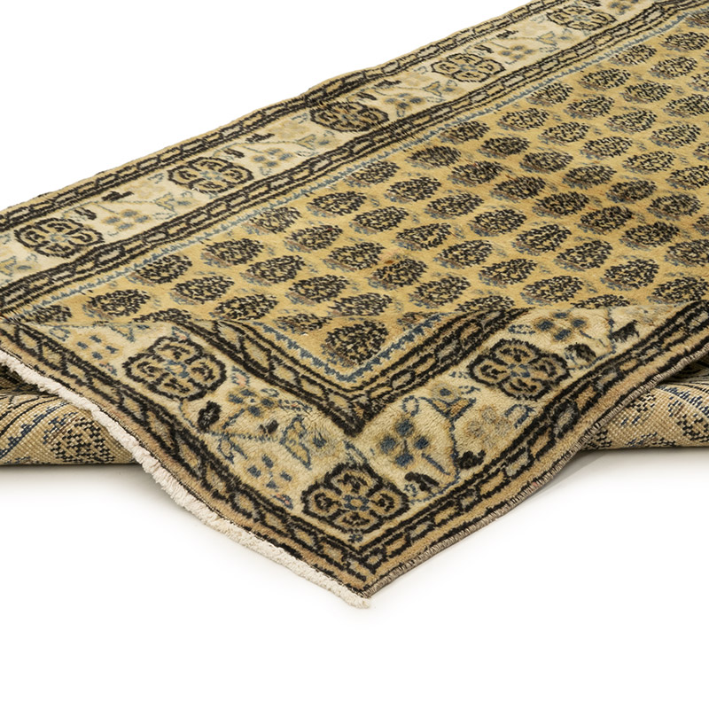 Vintage Turkish Hand-Knotted Rug - 3' 10" x 6' 11" (46" x 83") - K0083801