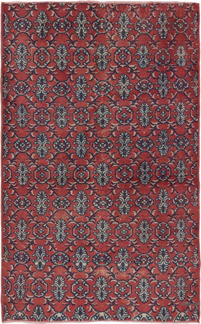 Vintage Turkish Hand-Knotted Rug - 3' 10" x 6' 3" (46" x 75")