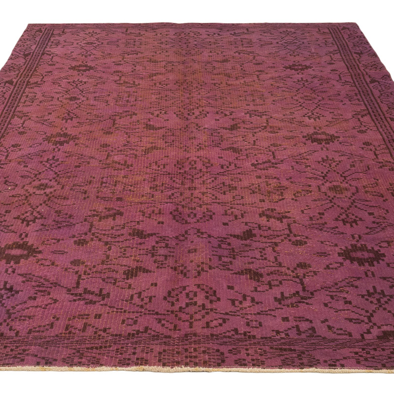 Boyalı El Dokuma Vintage Halı - 177 cm x 275 cm - K0083805