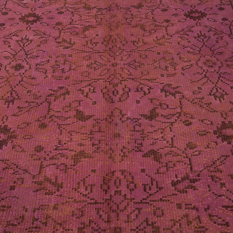 Boyalı El Dokuma Vintage Halı - 177 cm x 275 cm - K0083805