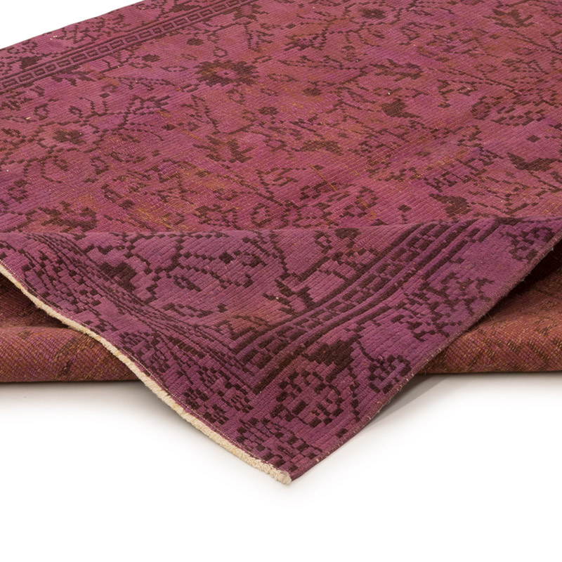 Boyalı El Dokuma Vintage Halı - 177 cm x 275 cm - K0083805