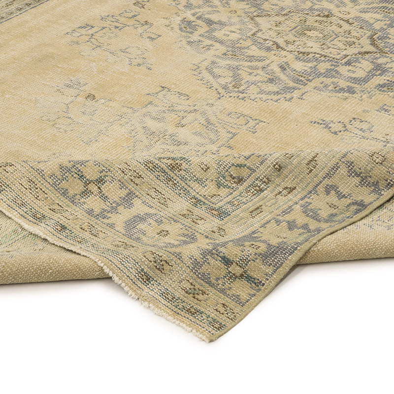 El Dokuma Vintage Halı - 198 cm x 312 cm - K0083806