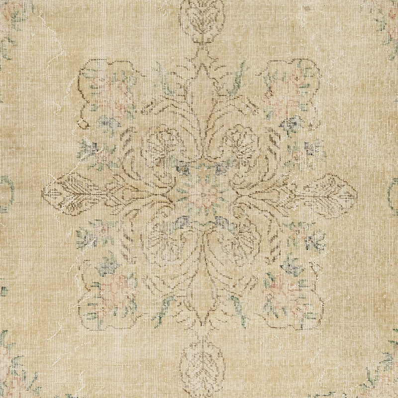 Vintage Turkish Hand-Knotted Rug - 6' 9" x 10' 4" (81" x 124") - K0083807