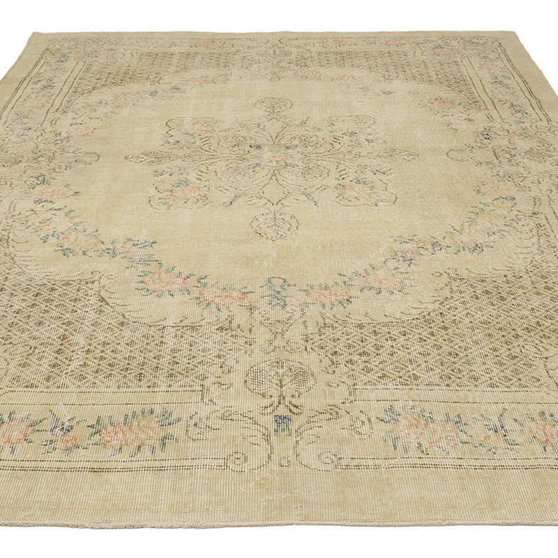Vintage Turkish Hand-Knotted Rug - 6' 9" x 10' 4" (81" x 124") - K0083807