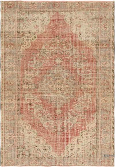 El Dokuma Vintage Halı - 184 cm x 263 cm