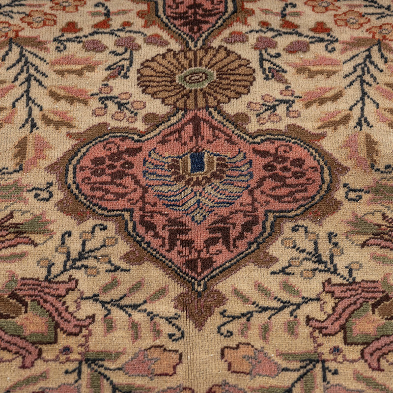 Alfombra Vintage Turca Anudada a Mano - 187 cm x 285 cm - K0083814