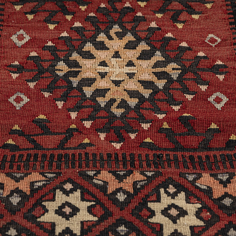 Vintage Kayseri Kilim Rug - 3' 4" x 4' 7" (40" x 55") - K0083815