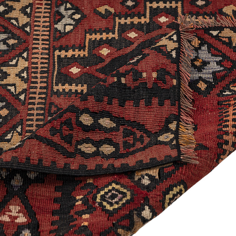 Vintage Kayseri Kilim Rug - 3' 4" x 4' 7" (40" x 55") - K0083815