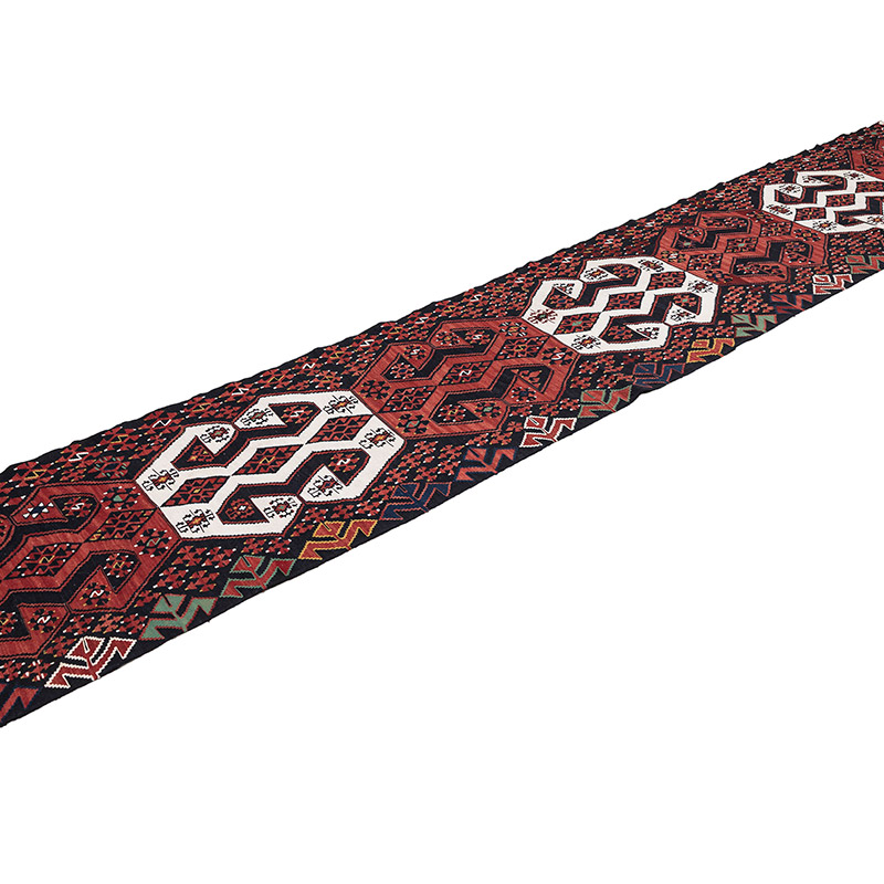 Corredor Vintage Malatya Kilim - 66 cm x 377 cm - K0083816