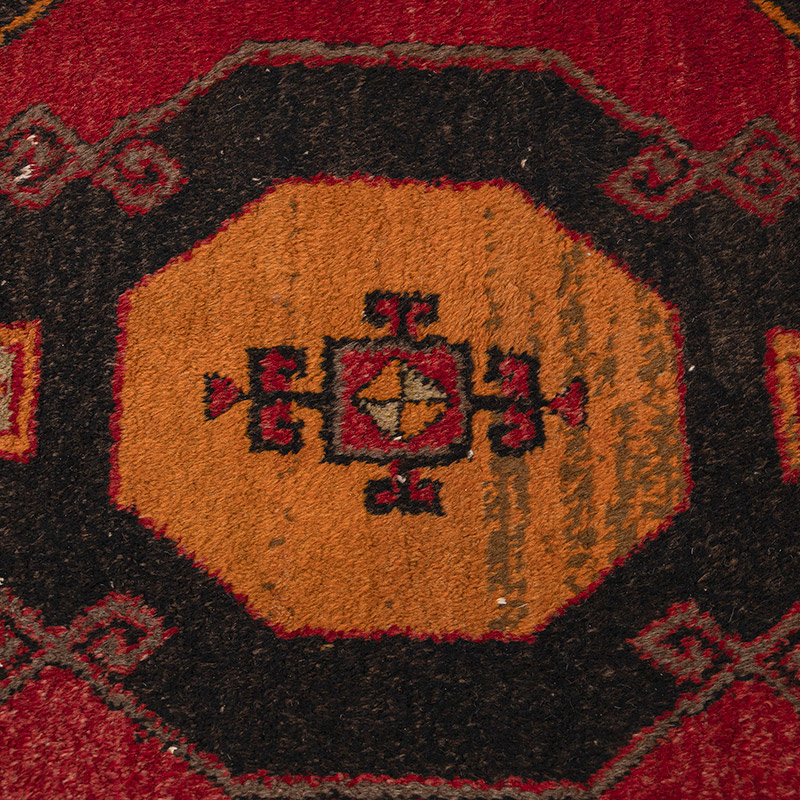 Vintage Turkish Hand-Knotted Runner - 2' 9" x 12' 6" (33" x 150") - K0083820