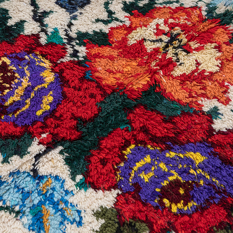 Vintage Anatolian Tulu Rug - 5' 4" x 6' 9" (64" x 81") - K0083821