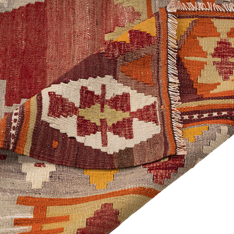 Vintage Çal Kilimi - 145 cm x 257 cm - K0083823