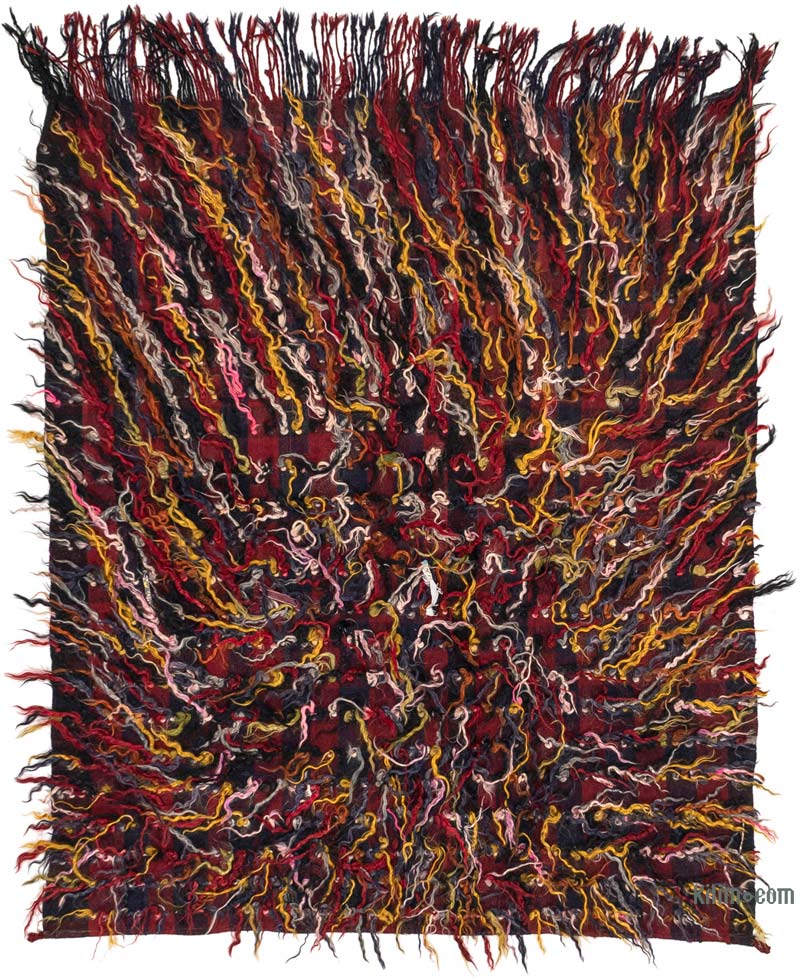 Vintage Anadolu Tülü - 128 cm x 150 cm - K0083825