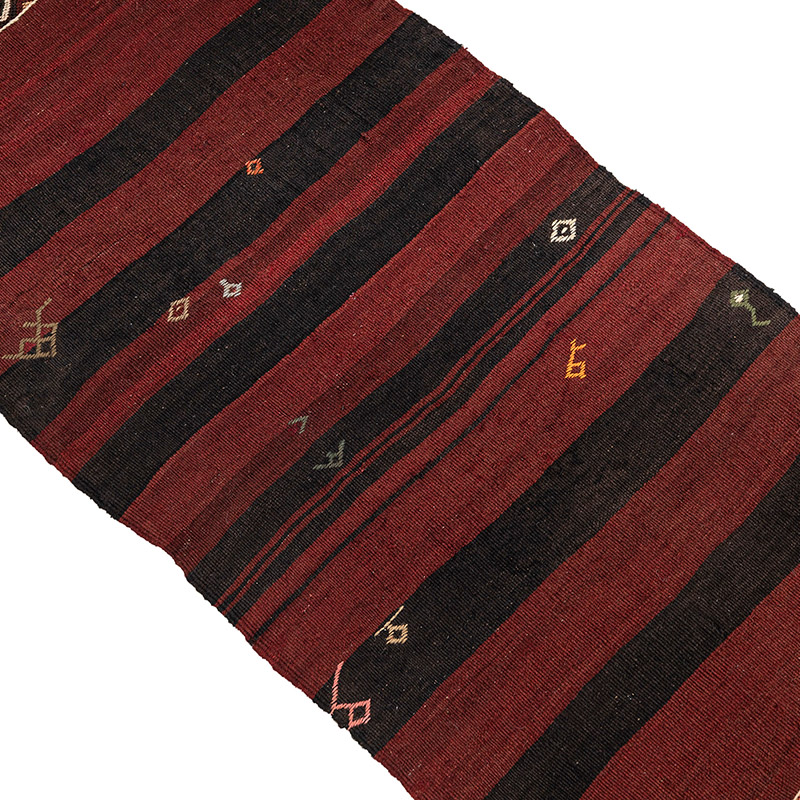 Vintage Bayburt Kilimi - 58 cm x 212 cm - K0083826