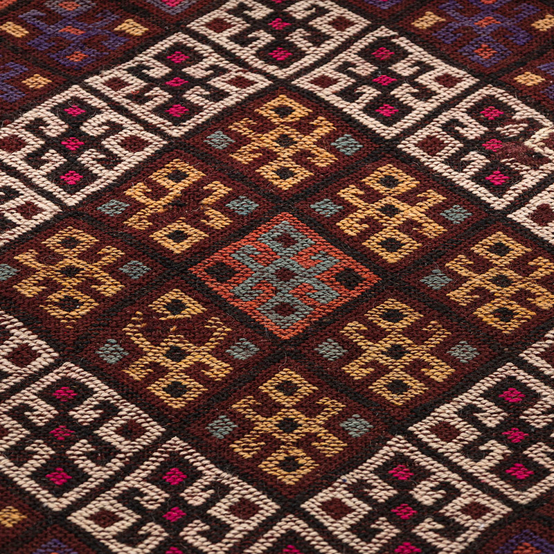 Vintage Bayburt Kilimi - 58 cm x 212 cm - K0083826