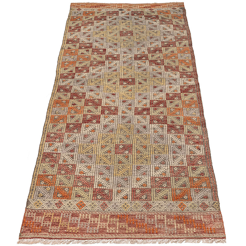 Vintage Anatolian Jijim Runner - 2' 6" x 7' 1" (30" x 85") - K0083831