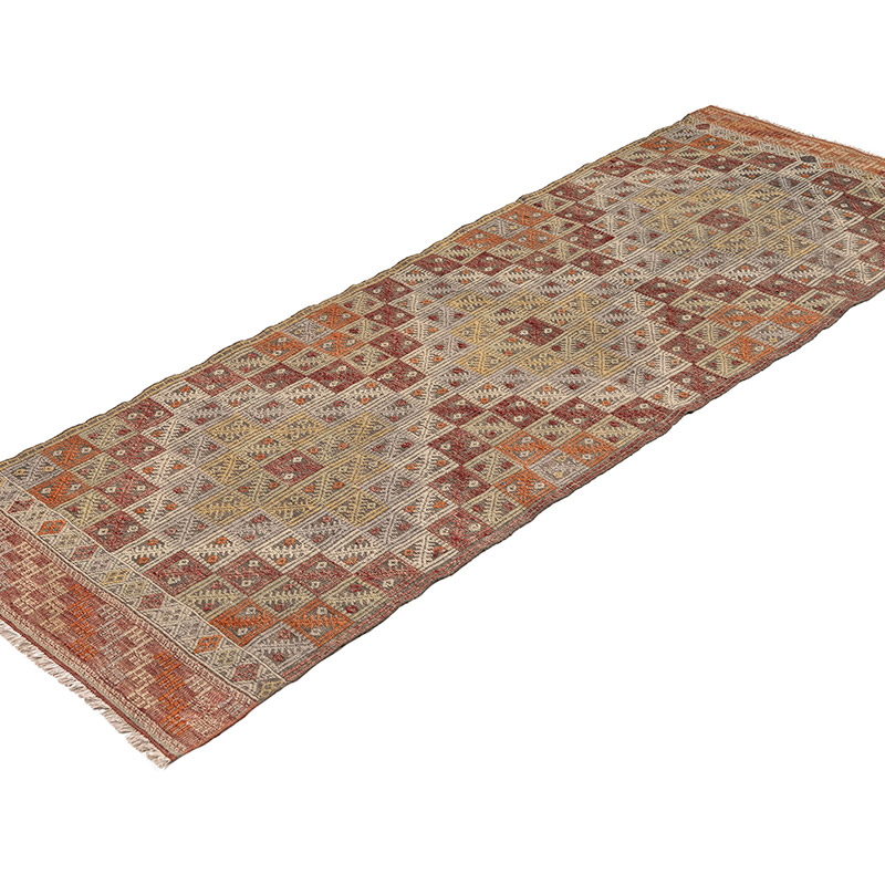 Vintage Anatolian Jijim Runner - 2' 6" x 7' 1" (30" x 85") - K0083831