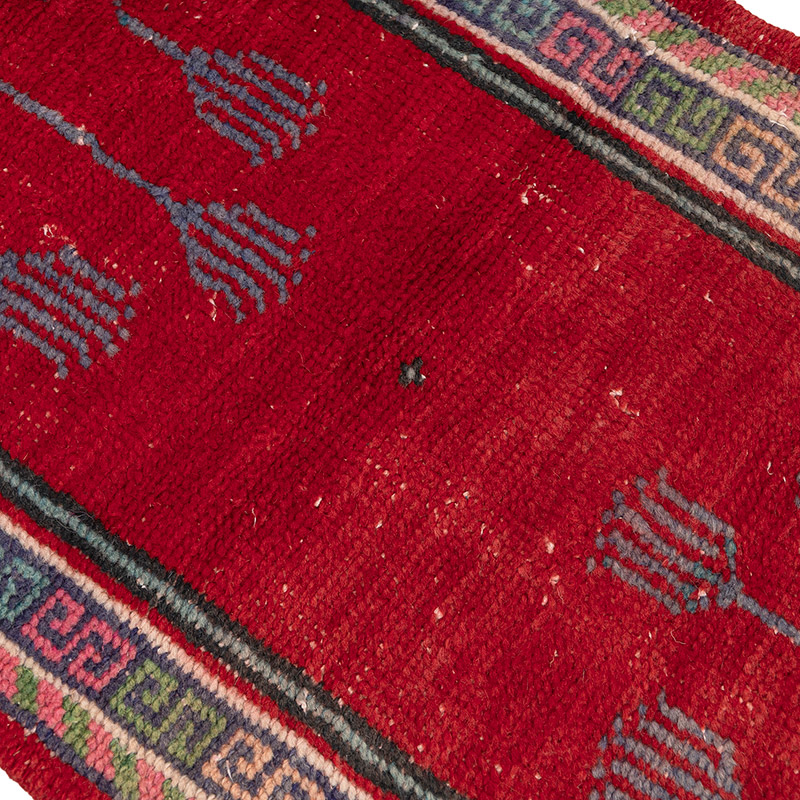 Vintage Turkish Hand-Knotted Rug - 2' 3" x 4' 3" (27" x 51") - K0083833