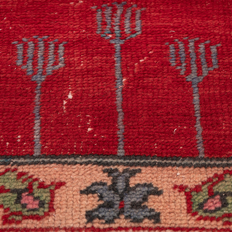 Vintage Turkish Hand-Knotted Rug - 2' 3" x 4' 3" (27" x 51") - K0083833