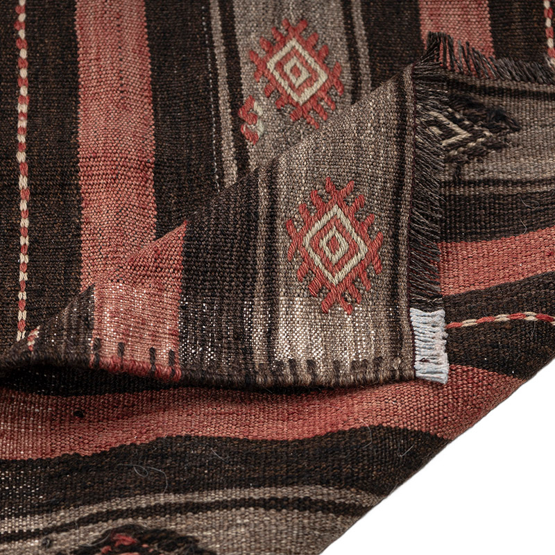 Vintage Marash Kilim Runner - 3' 2" x 11' 7" (38" x 139") - K0083834
