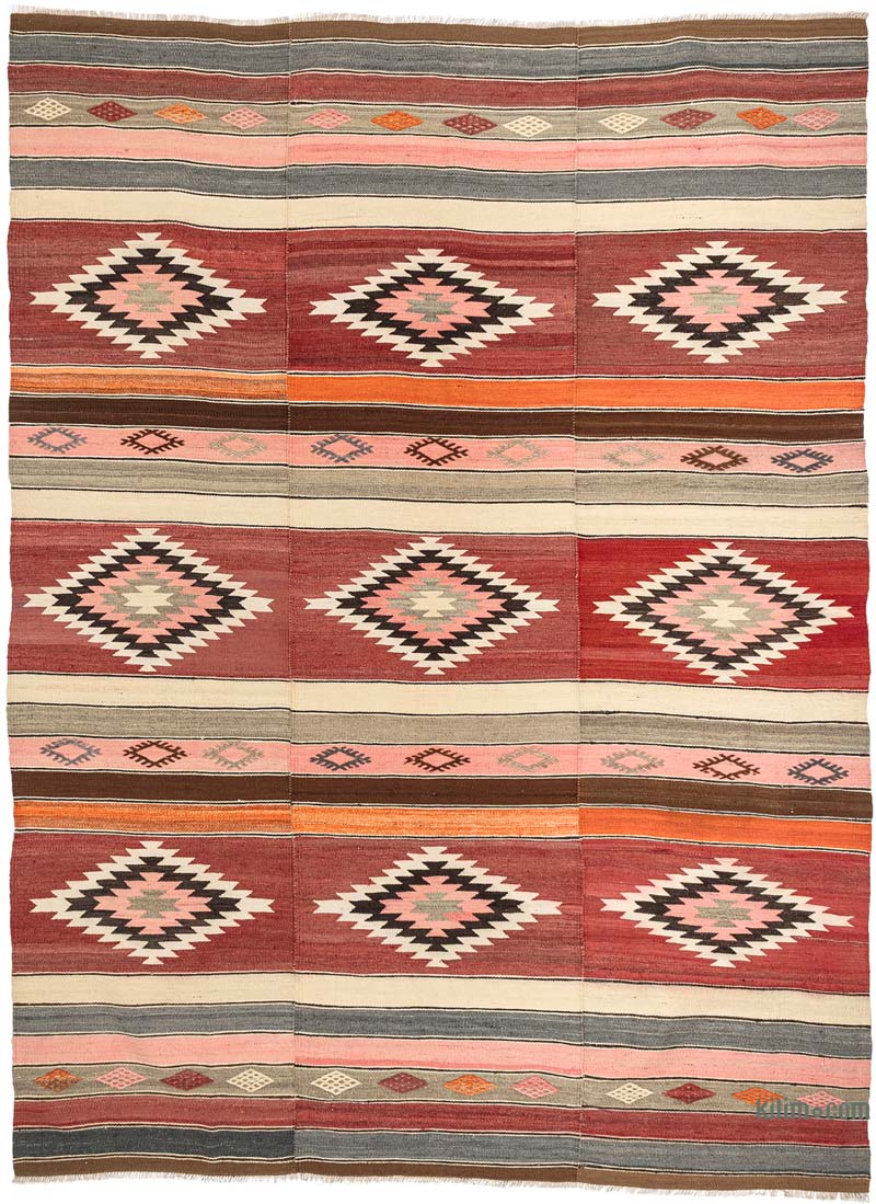 Alfombra Vintage Manisa Kilim - 200 cm x 270 cm - K0083838