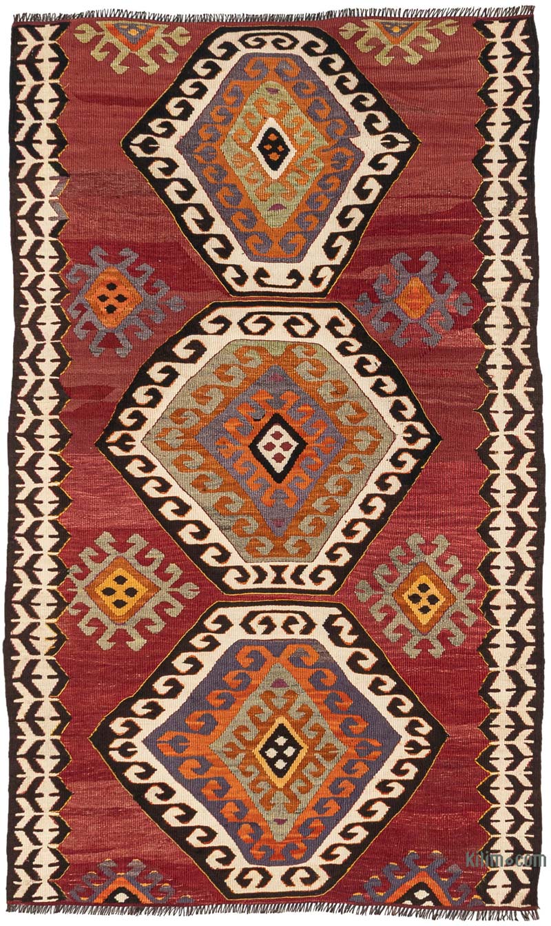 Alfombra Vintage Mut Kilim - 107 cm x 185 cm - K0083847