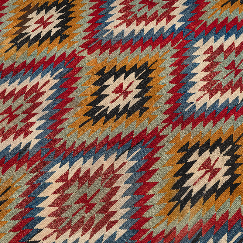 Alfombra Vintage Afyon Kilim - 132 cm x 167 cm - K0083848