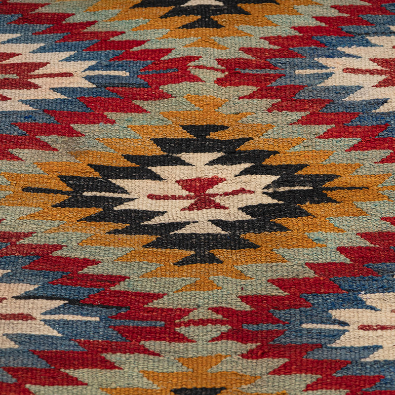 Alfombra Vintage Afyon Kilim - 132 cm x 167 cm - K0083848