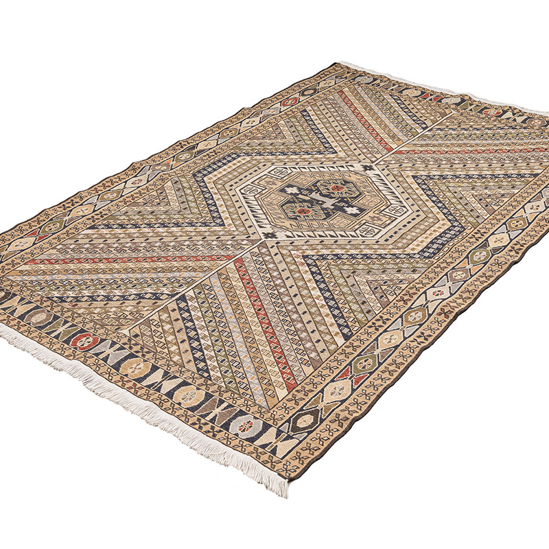 Vintage Şahsavan Sumak Kilim - K0083852