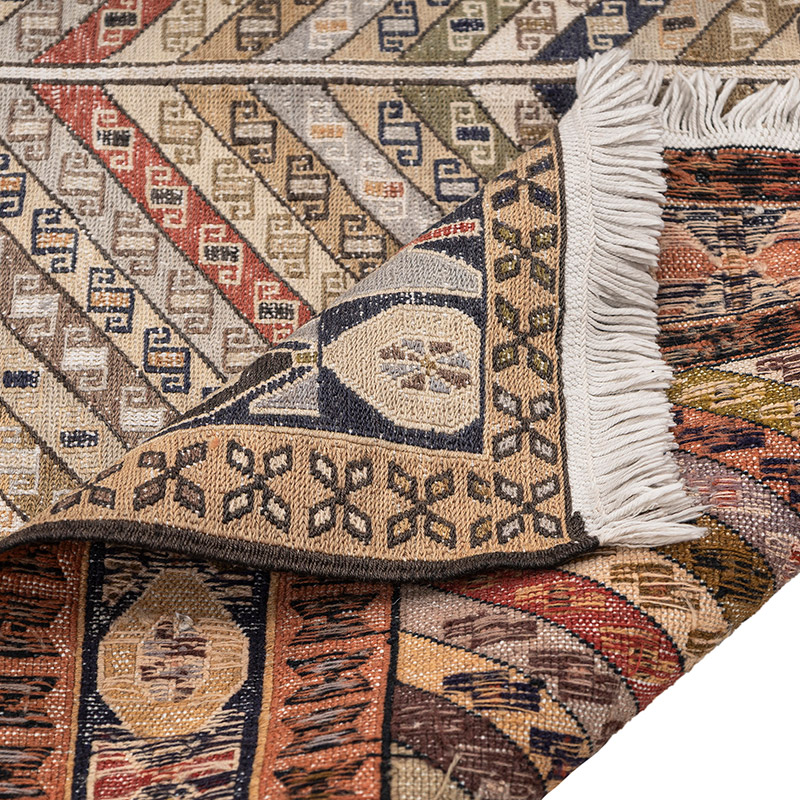 Vintage Şahsavan Sumak Kilim - K0083852
