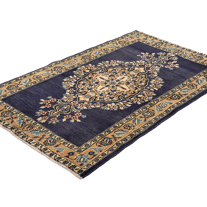 Vintage Turkish Hand-Knotted Rug - 3' 3" x 4' 11" (39" x 59") - K0083862
