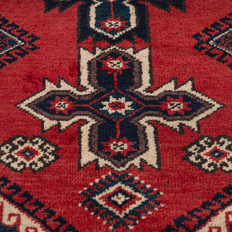 El Dokuma Vintage Halı - 115 cm x 194 cm - K0083863