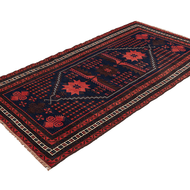 Vintage Turkish Hand-Knotted Rug - 3' 4" x 6' 3" (40" x 75") - K0083865