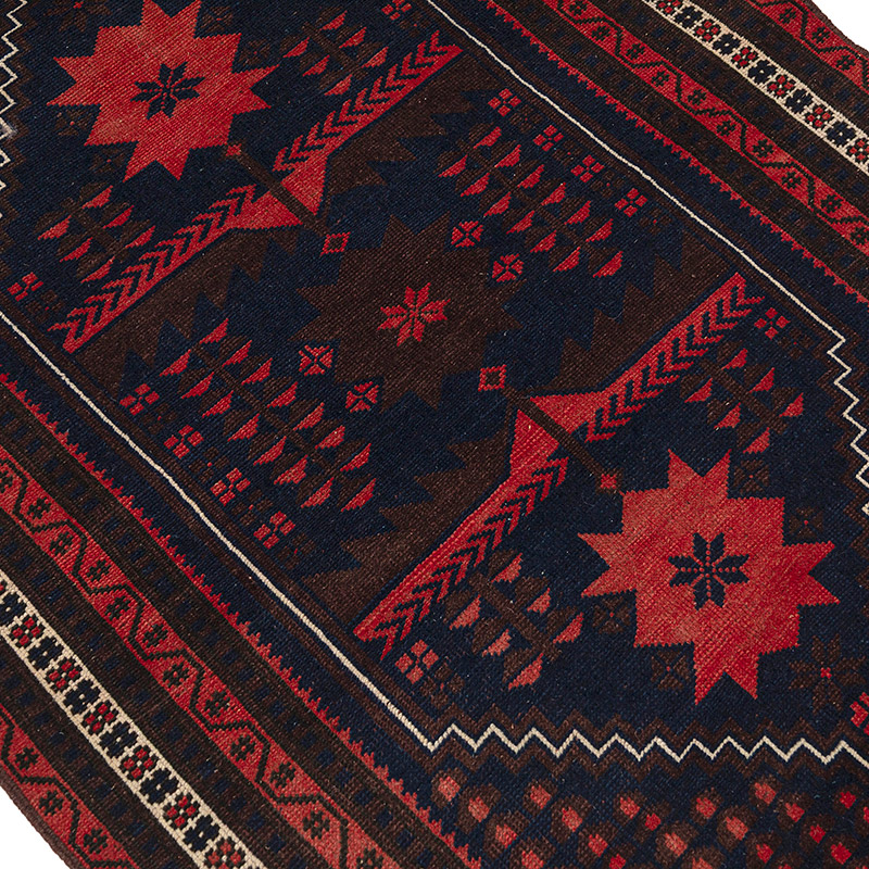 Vintage Turkish Hand-Knotted Rug - 3' 4" x 6' 3" (40" x 75") - K0083865