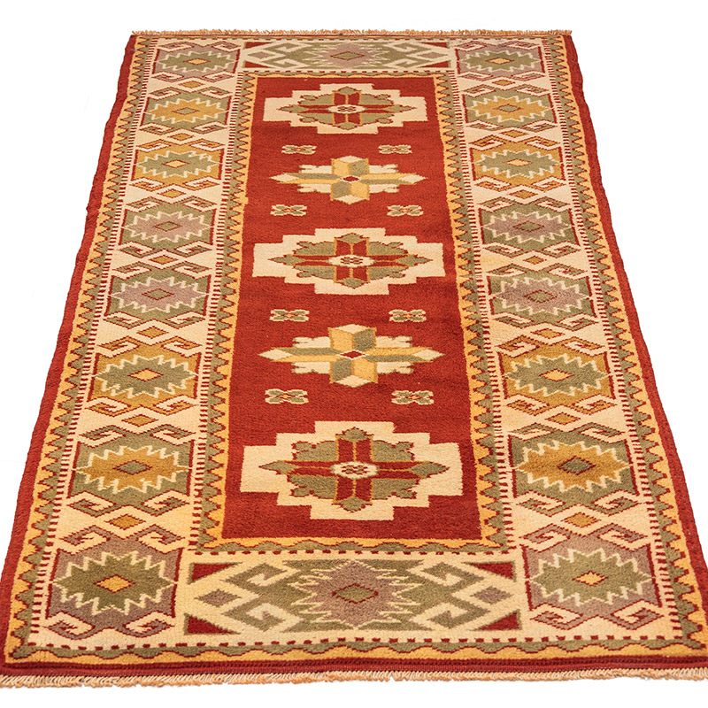 Vintage Turkish Hand-Knotted Rug - 2' 7" x 5' 9" (31" x 69") - K0083866