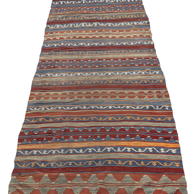 Vintage Konya Kilim Runner - 2' 11" x 8' 11" (35" x 107") - K0083871