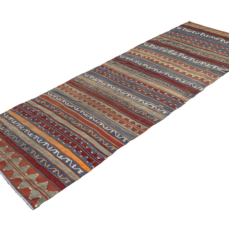 Vintage Konya Kilim Runner - 2' 11" x 8' 11" (35" x 107") - K0083871