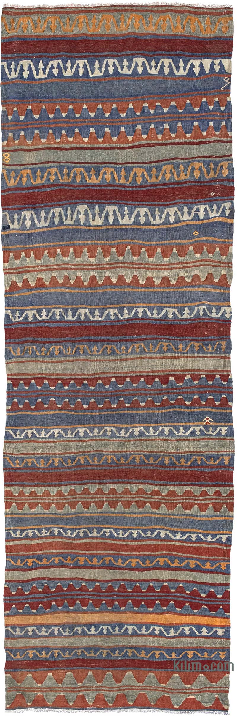 Vintage Konya Kilim Runner - 2' 11" x 8' 11" (35" x 107") - K0083871