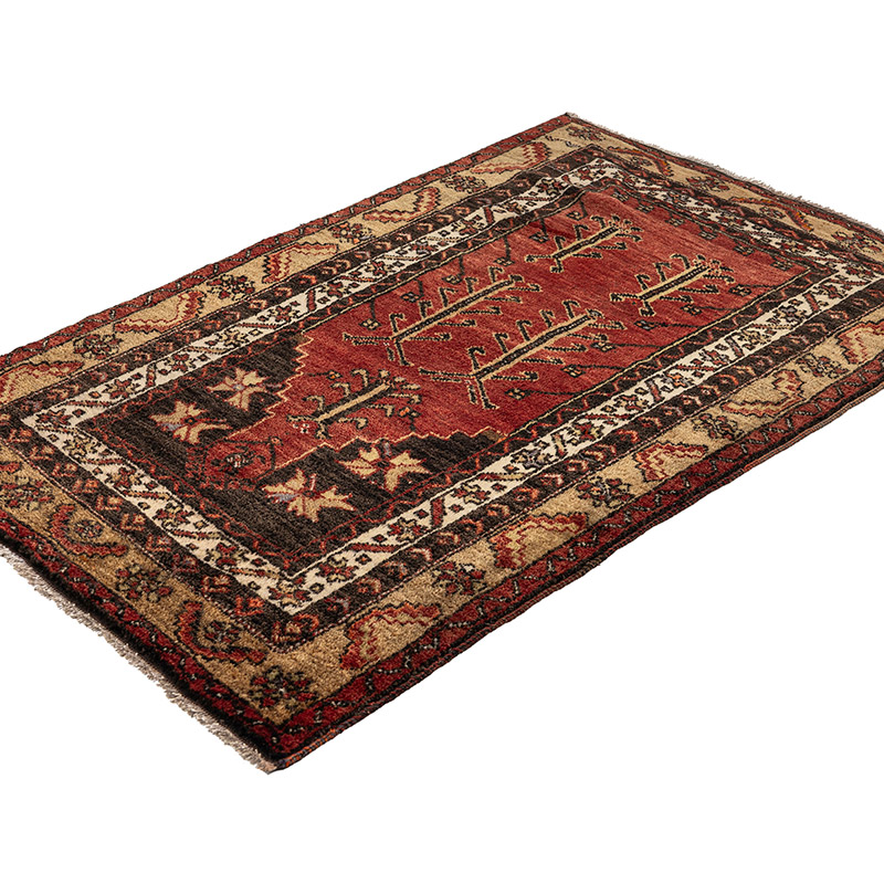 El Dokuma Vintage Halı - 97 cm x 154 cm - K0083875