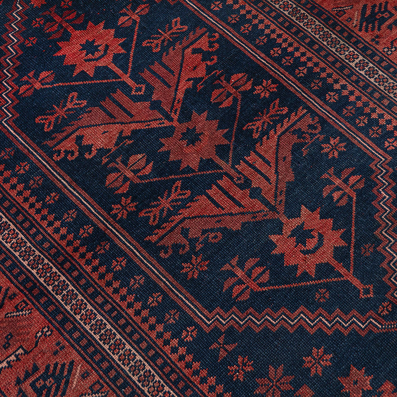 El Dokuma Vintage Halı - 117 cm x 177 cm - K0083877