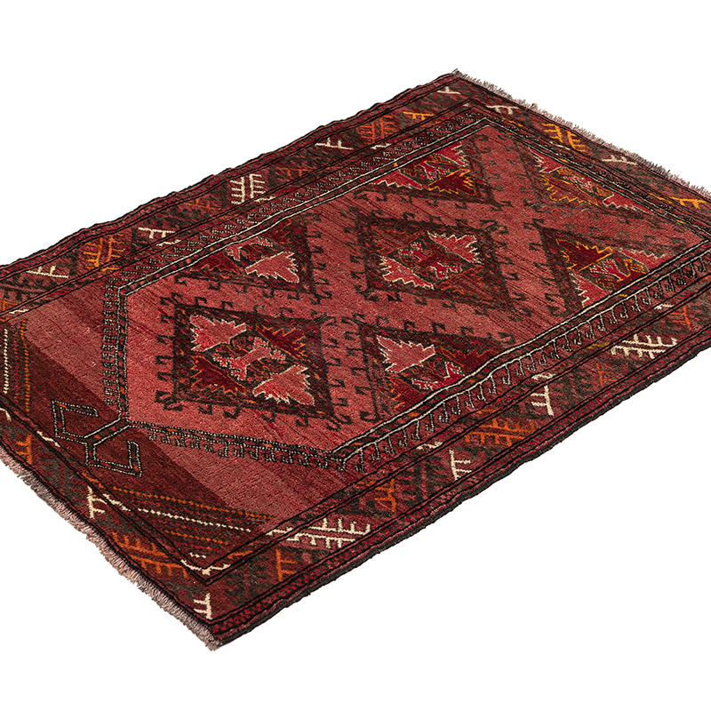 Alfombra Vintage Turca Anudada a Mano - 77 cm x 108 cm - K0083878