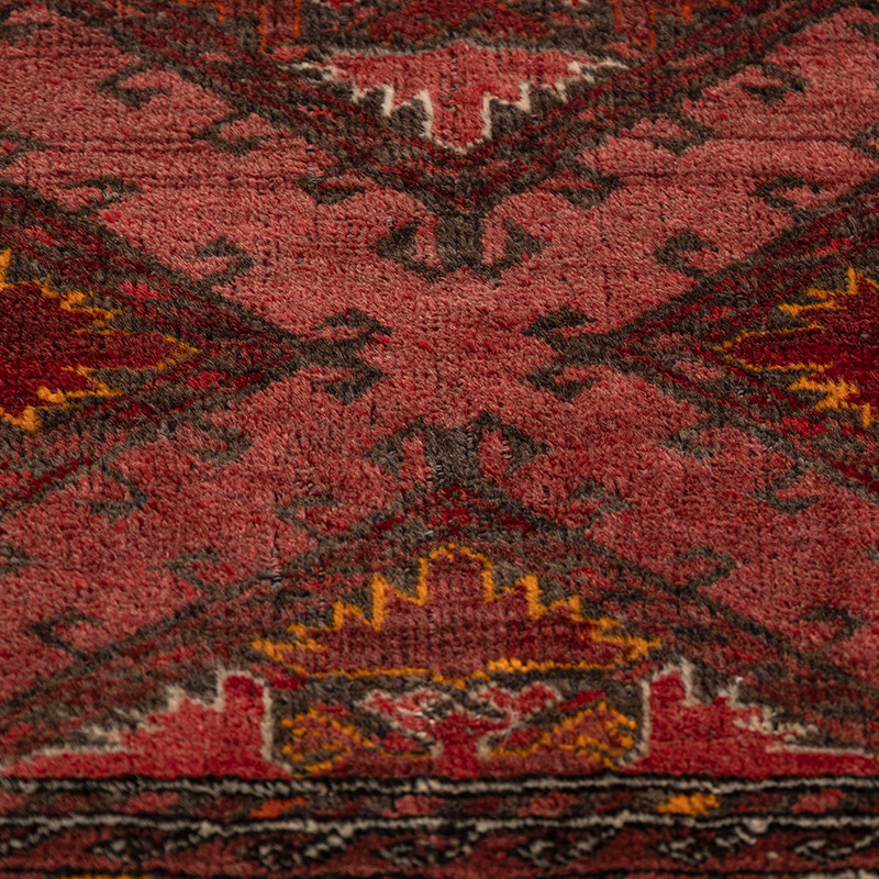 Alfombra Vintage Turca Anudada a Mano - 77 cm x 108 cm - K0083878