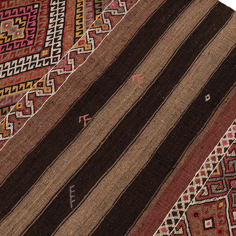 Vintage Bayburt Kilimi - 97 cm x 146 cm - K0083882